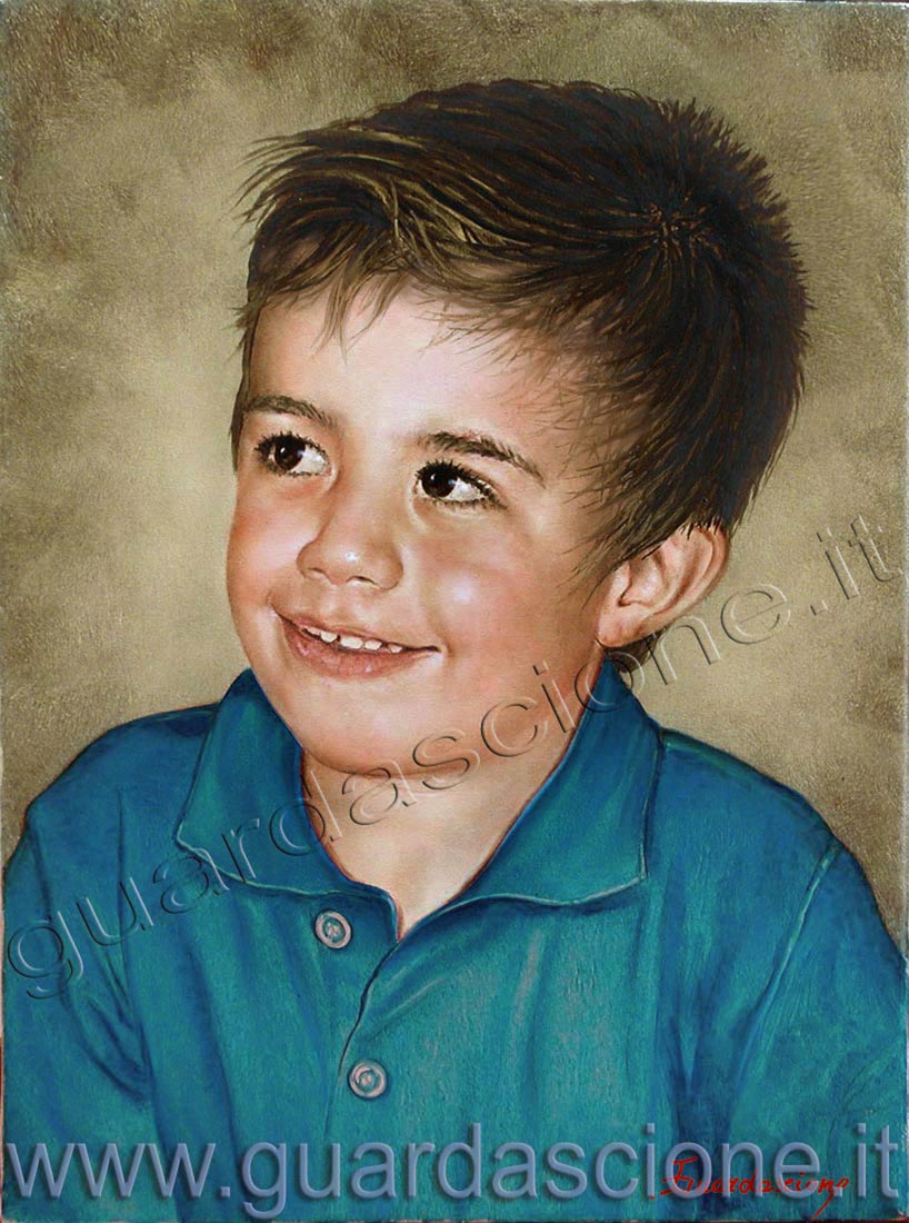 ritratto su tela, ritratti