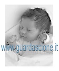 foto ritratti di bambini neonati eseguiti in seppia