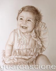 il ritratto della mia bambina