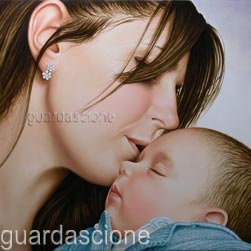 Ritratto di amore e maternità