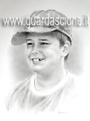 disegno eseguito da una foto. disegnare ritratti