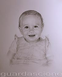 ritratto della mia bambina