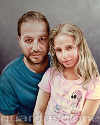 ritratto con mio papà