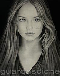 ritratto monocromatico