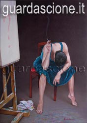 ritratti e quadri dipinti a olio