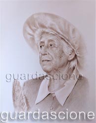 ritratto signora con ventaglio