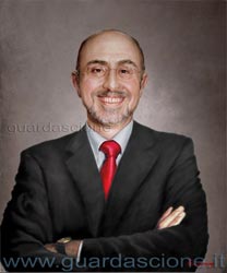 ritratto dipinto a olio