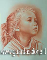 ritratto in sanguigna